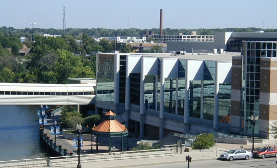 This is the Lansing Center, where the conference was held.