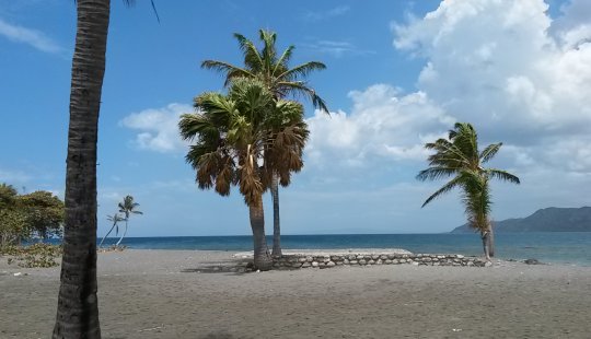 The beach outside of Bani in the Dominican Republic.