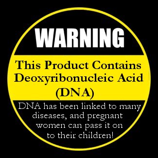 A possible warning label for food?