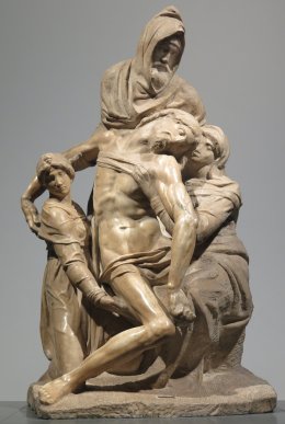 The Florence Pieta by Michelangelo (click for larger image)